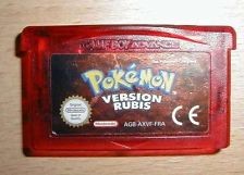 Test : Pokemon Ruby voit rouge sur GBA