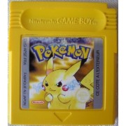 Pokemon jaune (cart. seule, pile à changer)