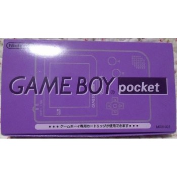 GAME BOY POCKET VIOLETTE TRANSPARENTE compl&egrave;te