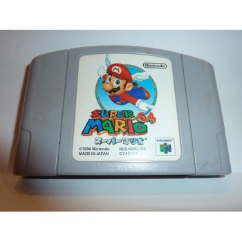 SUPER MARIO 64 jap (cart. seule)