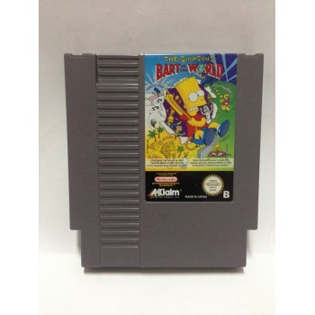 THE SIMPSONS : BART VS THE WORLD (cart. seule)
