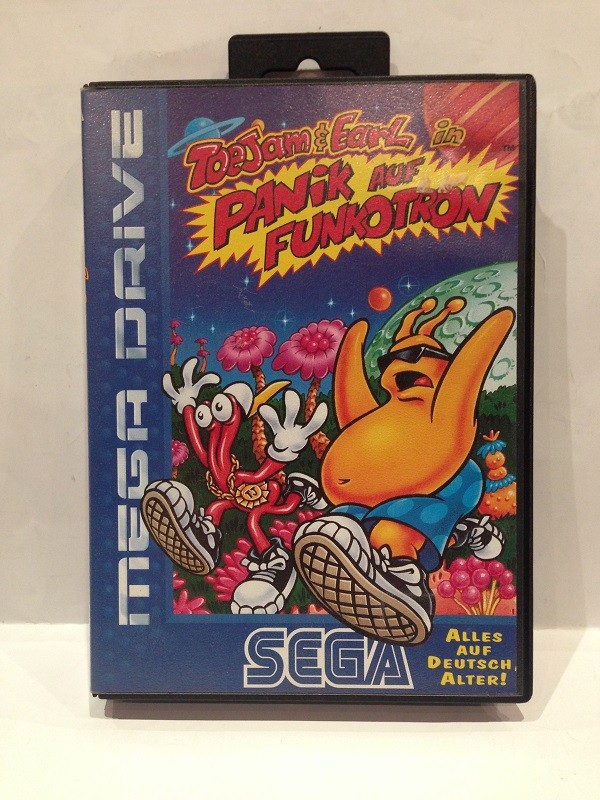 Jeu ToeJam & Earl Sur Sega Mega Drive - Version Française - Bon état - Vintage