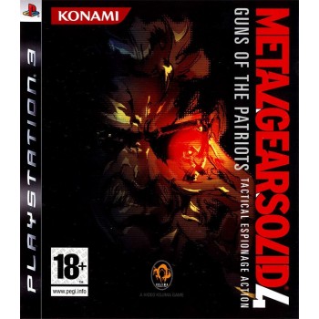 METAL GEAR SOLID 4 avec fourreau (tr&egrave;s bon &eacute;tat)