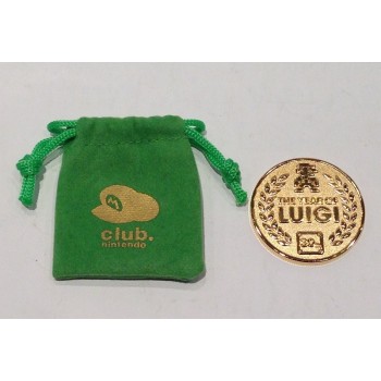 PI&Egrave;CE COMMEMORATIVE LUIGI CLUB NINTENDO