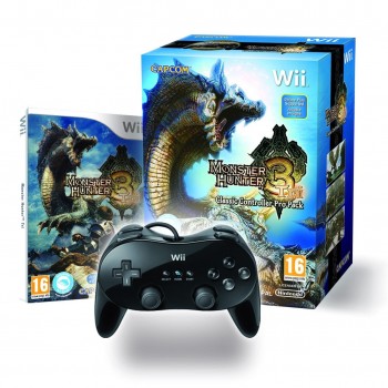 MONSTER HUNTER 3 Tri Controller Pro Pack (Neuf)