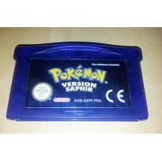 POKEMON VERSION SAPHIR (pile &agrave; remplacer ,cart.seule originale)