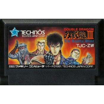 DOUBLE DRAGON 3 fc (cart. seule)