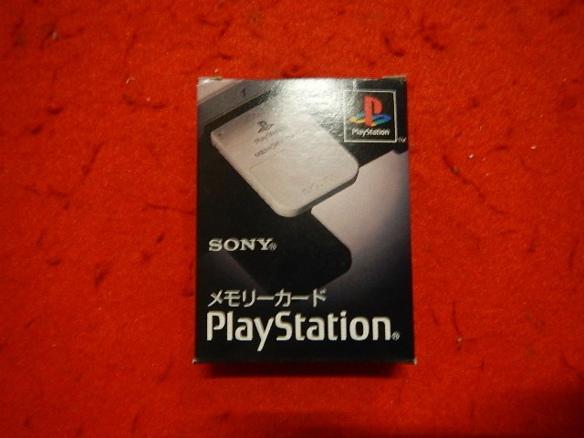 Carte Mémoire PlayStation 1 (PS1) Version Japonaise - En Boîte, état D'usage