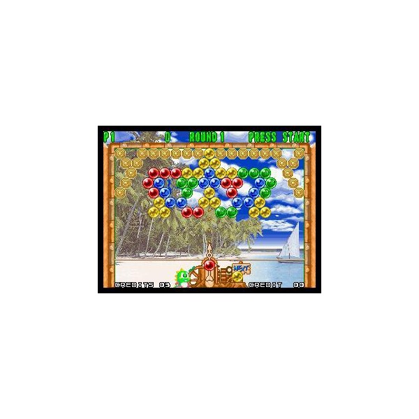 BUST A MOVE AGAIN PUZZLE BOBBLE 2