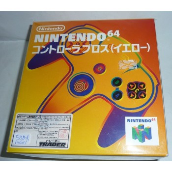 PAD N64 JAUNE (Neuf)