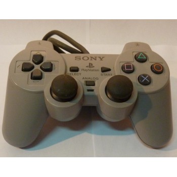 PAD DUALSHOCK PS1 GRIS