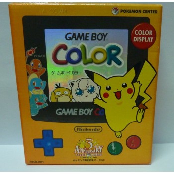 GAMEBOY COLOR POKEMON 3RD ANNIVERSARY (neuve)