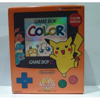 GAMEBOY COLOR POKEMON 3RD ANNIVERSARY