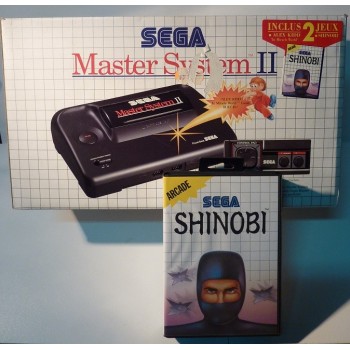MASTER SYSTEM 2 En Boite+ Alex Kidd et Shinobi