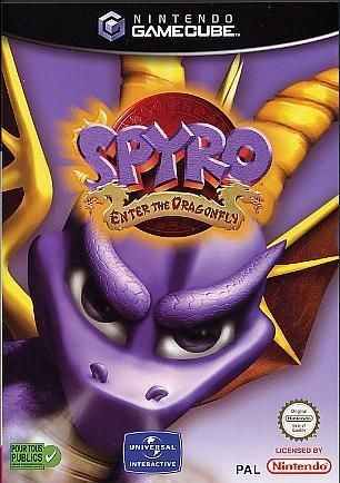 Jeu Spyro Enter The Dragonfly Sur GameCube - Version PAL FR - Sans Notice
