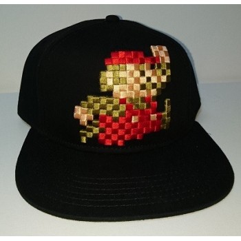 CASQUETTE Nintendo - 3D pixel embroidery Mario PIXEL