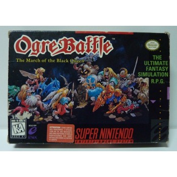 OGRE BATTLE The march of the Black Queen Complet
