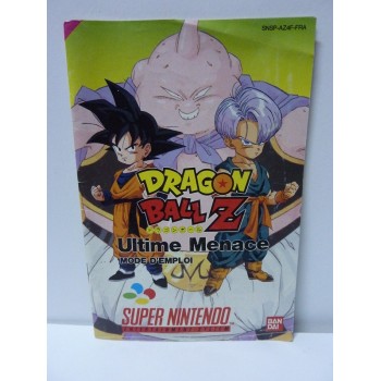 NOTICE DE DRAGON BALL Z 3 Super Nintendo