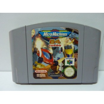 MICRO MACHINES 64 TURBO (cart. seule)