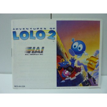 NOTICE ADVENTURES OF LOLO 2 us