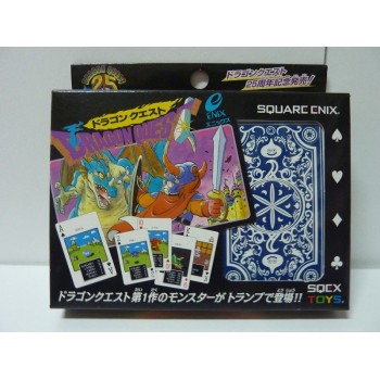 DRAGON QUEST 25TH ANNIVERSSARY  DOT MONSTER TRUMP PLAYING CARD