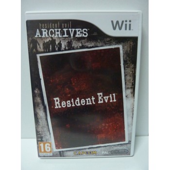 RESIDENT EVIL Archives wii edition