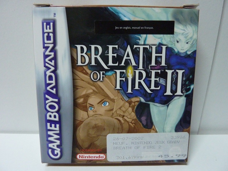 BREATH OF FIRE gba