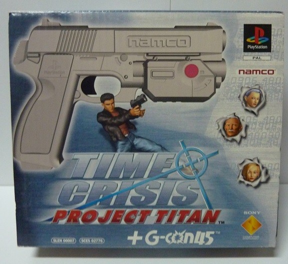 TIME CRISIS PROJECT TITAN Black Label COMPLET BOÎTE NOTICE SONY PS1 PAL