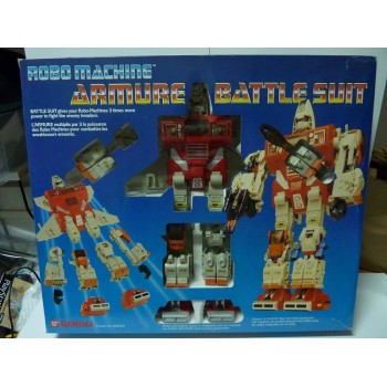 ROBO MACHINE ARMURE BATTLE SUIT (rouge blanc) Bandai