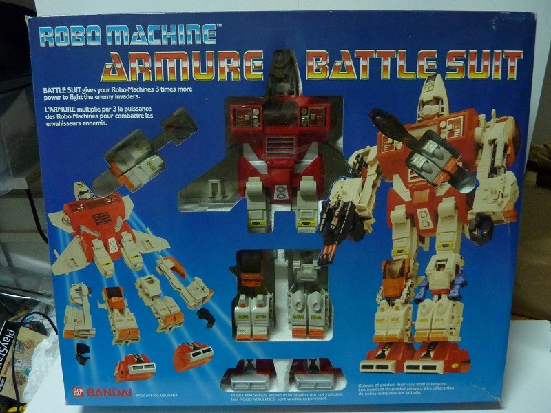 Vintage 1984 Années 80 Bandai Gobots (Go Bots) Robo Machine Battle Suit Power System 5 Boxed Rare - Canada