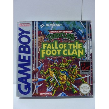 TEENAGES MUTANT HERO TURTLES : FALL OF THE FOOT CLAN (Boite US/Jeu, Notice FR)