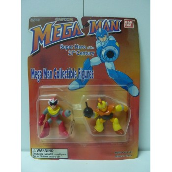 MEGA MAN COLLECTIBLE FIGURES (PROTO MAN/ BOMBMAN)