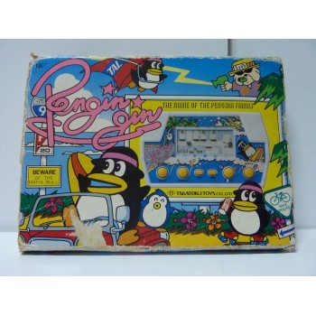 TAKATOKU TOYS PENGUIN PENGIN GIN GAME & WATCH LSI