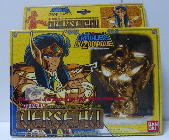 Figurine chevalier du zodiaque verseau Clearance