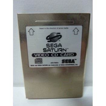 VIDEO CD CARD SEGA SATURN pal