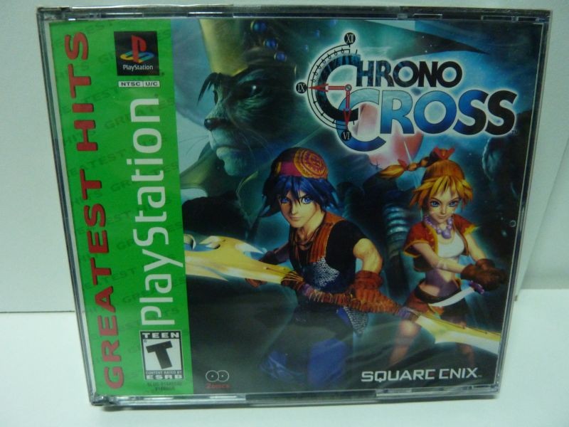 Jeu PS1 Chrono Cross - Version US/NTSC - Complet (Boîte, Notice) - État Comme Neuf