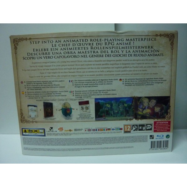 Ni No Kuni Wizard's Edition PS3 - Collector PAL Complet - Bon état