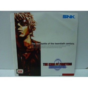 NOTICE DE KING OF FIGHTERS 2000 Japan Neo Geo Original