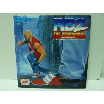 NOTICE DE REAL BOUT 2 Japan Neo Geo Original (bad condition)