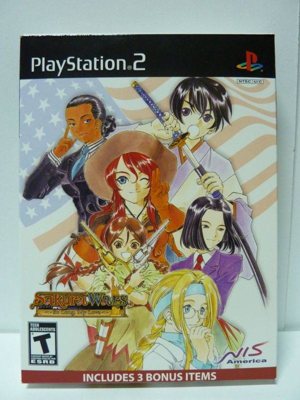 Sega Saturn Sakura Wars Taisen Mouse Pad Boxed A Type Limited Japan JP w/ Mouse