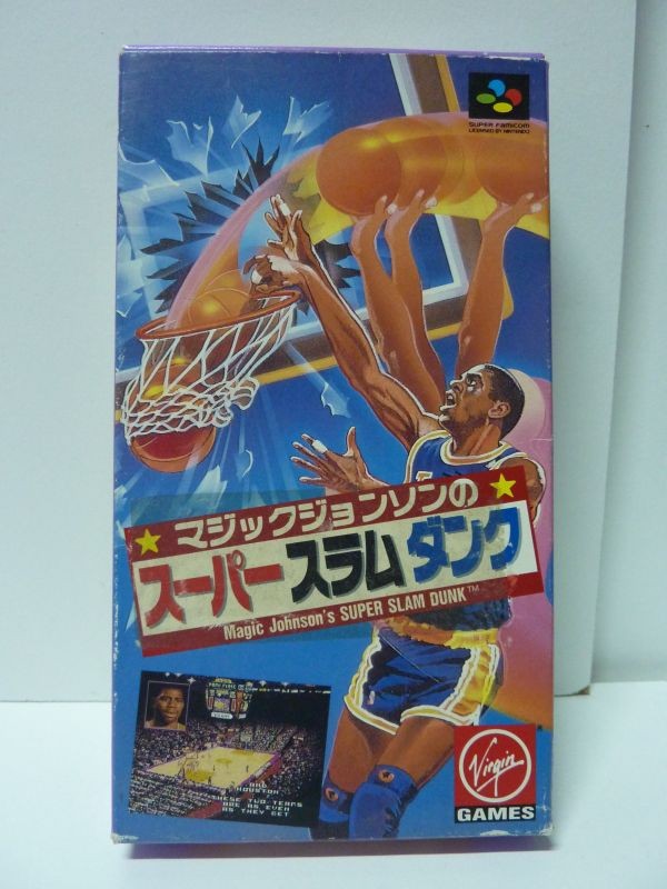 MAGIC JOHNSON' SUPER SLAM DUNK Jap - Retrogameshop