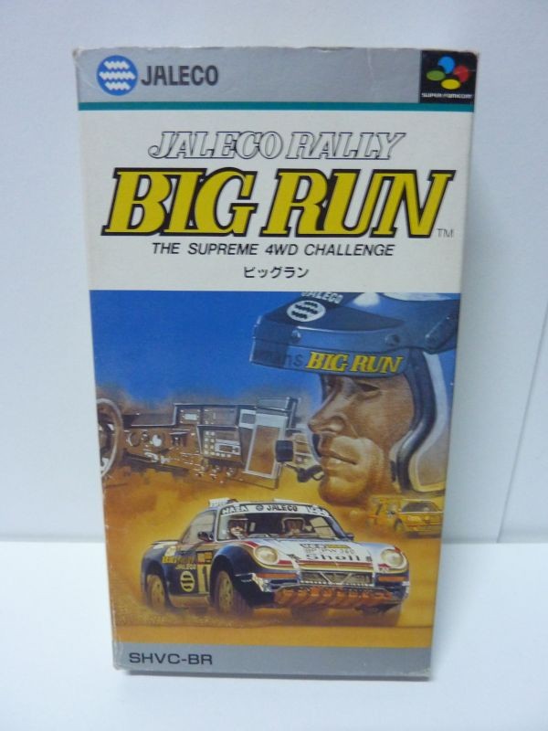 Flyer Original Jaleco Big Run – Publicité Arcade Japonaise, Vintage, Bon état