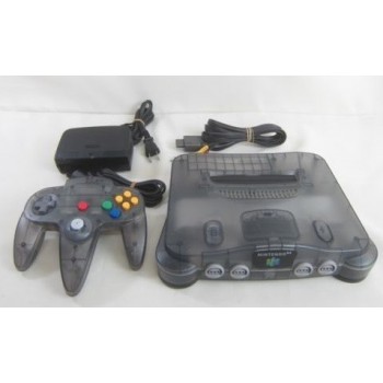 NINTENDO 64 CLEAR Black Pal