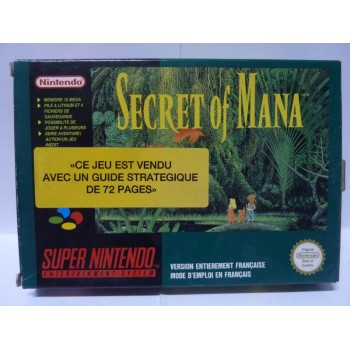 SECRET OF MANA en boite Fah (Stickers)