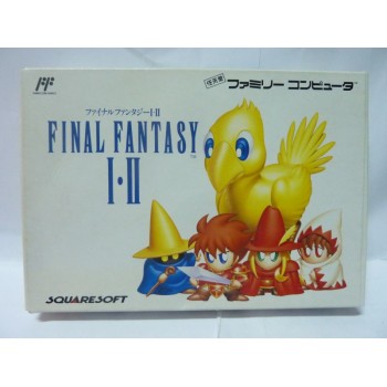 FINAL FANTASY I & II Famicom (très bon état)