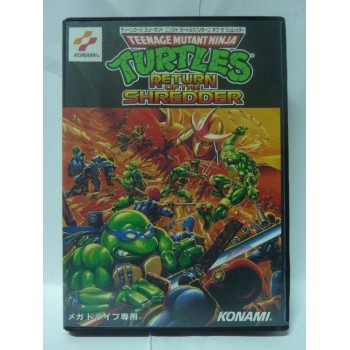 TEENAGE MUTANT NINJA TURTLES RETURN OF THE SHREDDER (tr&egrave;s bon &eacute;tat)