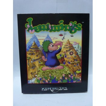 Jeu Lemming Sur Disquette Pour Commodore Amiga – PSYGNOSIS – Non Testé