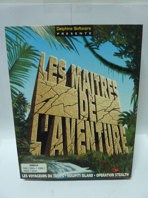Jeu Amiga Maupiti Island (1990) - Lankhor - Complet Très Bon état
