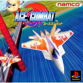 ACE COMBAT Japan avec spincard (très bon état)