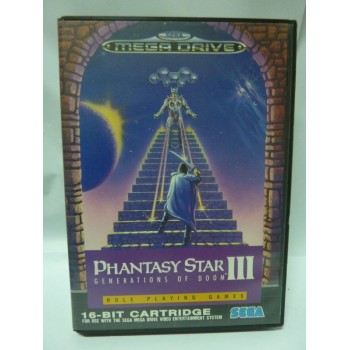 PHANTASY STAR III pal avec notice Fr